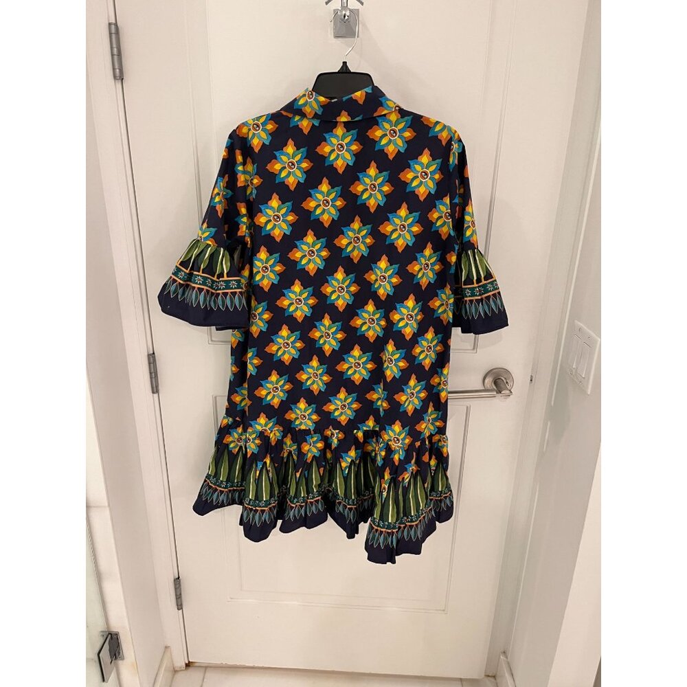 LA DoubleJ Tuckernuck Choux Dress in Ashbury Sz MEDIUM Floral - Picture 10 of 13